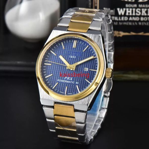 des New men TISSOTITY watch watches high quality Quartz Day calendar watches designer watch men and sapphire glass watch women watch designer 1853 Watch