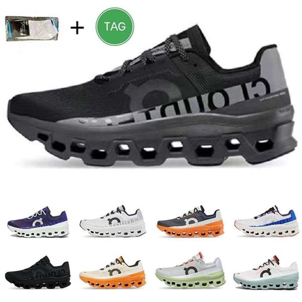 

Designer 2023 Women Running ON Shoes mens sneakers clouds x 3 Cloudmonster Federer workout and cross trainning shoe white violet Designer mens womens Sports tr