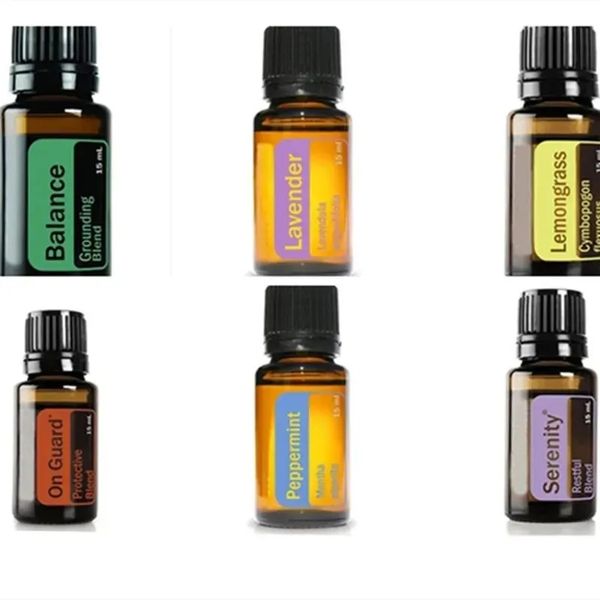

STOCK Essential Oil 15ml Women Perfume Collecting Serenity Lemongrass On Guard Lavender Balance Patchouli Long Lasting Good Smell Fragrance