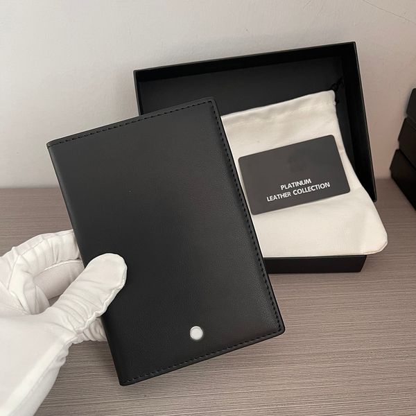 Passport bag designer wallet stylish men's and women's ID assport ID card wallets credit card pocket card slot purse card holder cowhide handbag comes with dust bag box