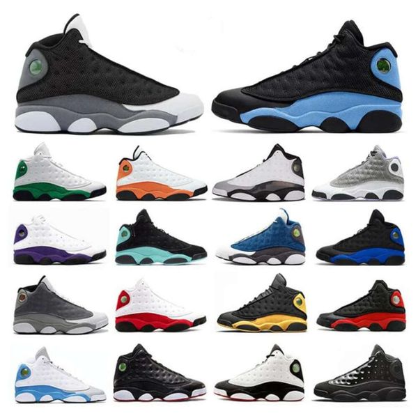 

Basketball Shoes Jumpman 13 13s Bred Black Cat Black Flint Mens French University Blue Court Purple Del Sol Starfish He Got Game Hyper Royal Men Sports Sneakers 40-47