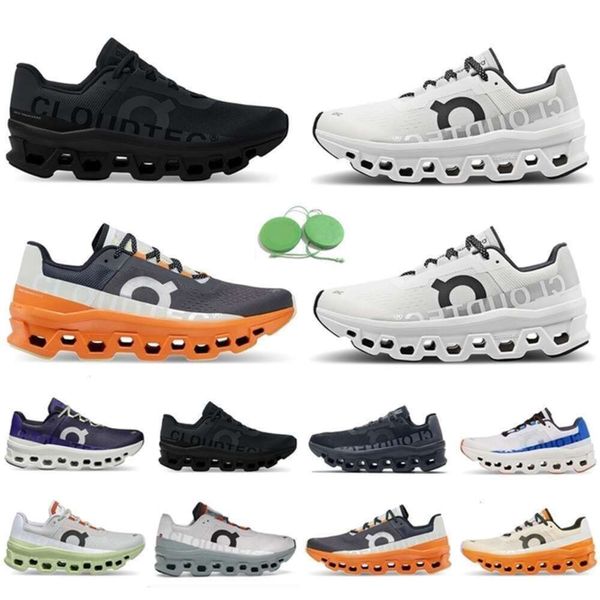 

2024 on shoes On Cloudmonster Mens Running Shoes All Lumos Black White Eclipse Fawn Turmeric Frost Cobalt Surf Acai Purple Meadow Green Trainers Sports Sneaker, Color#3
