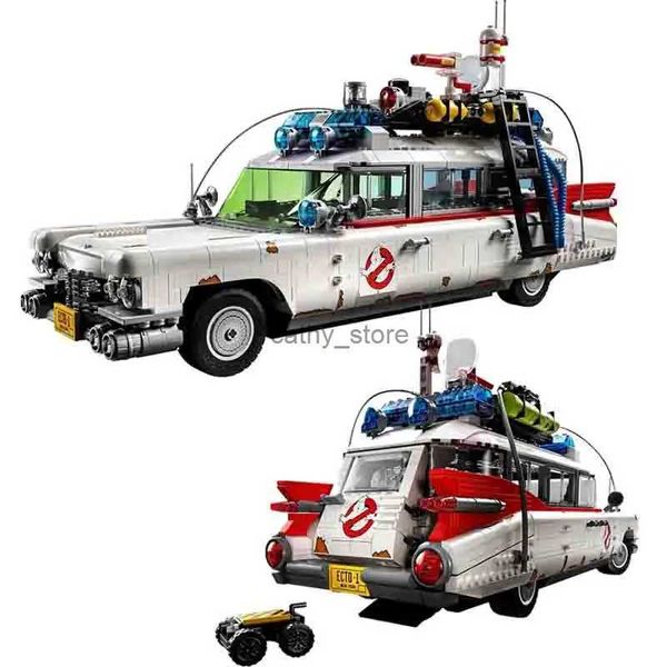 

Blocks Compatible 10274 Bricks Ghostbusters ECTO-1 Creative Vehicle Building Block toy Car Model for Adults child birthday giftL240118