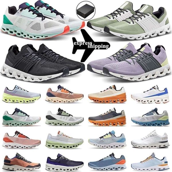 

Designer Running Box Shoes with Cloudnova Neon White Cyan Cloudstratus Black Magnet Cloudmonster Rose Red Cloudswift Green Grey Cloudrunner Mens Trainer, #7