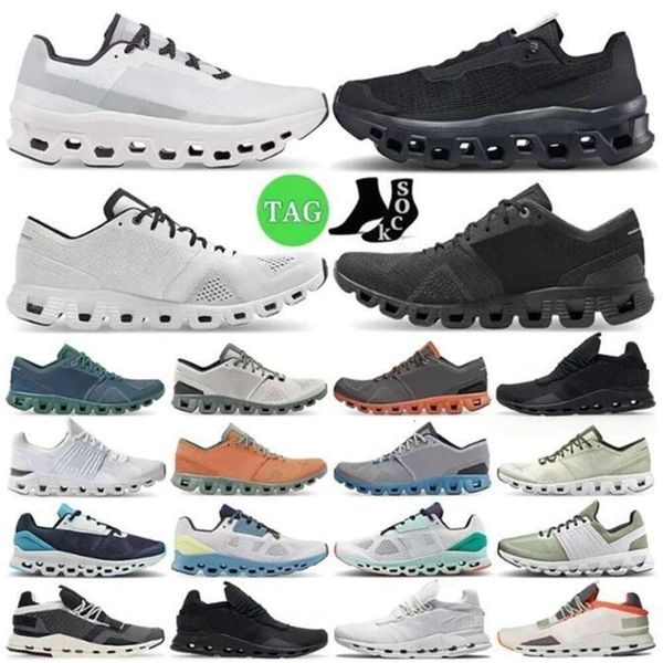 

2024 Top quality Running Shoes 2023 Top on x Shift Rust Rock Aloe White Black Workout Tide Orange Sea Cloudtec Sneakers for Men Women Cloudnova Trainers Onclo, 50