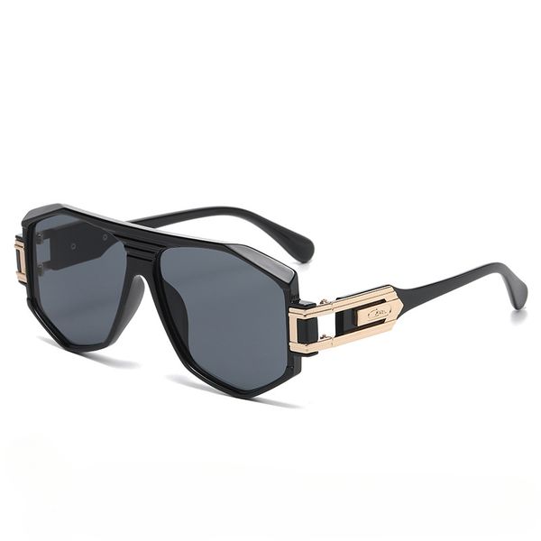 

Uivkiso Designer Aviator Sunglasses for Men Trendy Retro Large Retro Uv Protection Blackout Sun Glasses Black Eyewear