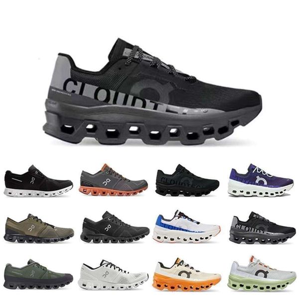 

on x 1 Running Shoes Eclipse Turmeric All White Lumos Black Frost Cobalt Acai Purple Yellow Men Women Trainers Sports Sneakers Jogging Walking Shoe Black Cat 4s, Color#9