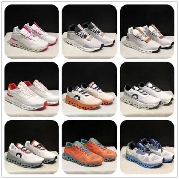 

2024 New on White Women Nova Form Running Shoes Platform Sneakers Run Pink Clouds Monster Shoe Trainers Runner, Black