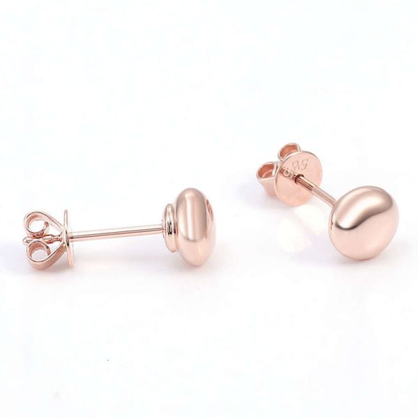 

Wholesale Newest Stud Engagement Design Fashion Fashion 14K Real Gold Lady Gift Earrings Designs For Women Earrings