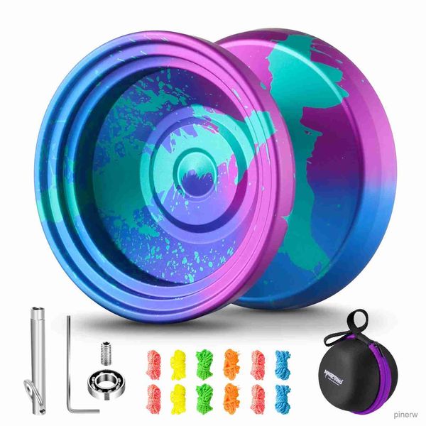 

Yoyo MAGICYOYO Professional Responsive Yoyo V8 Dual Purpose Yoyo for Kids Beginners Replacement Uresponsive Yoyo Bearing, Red