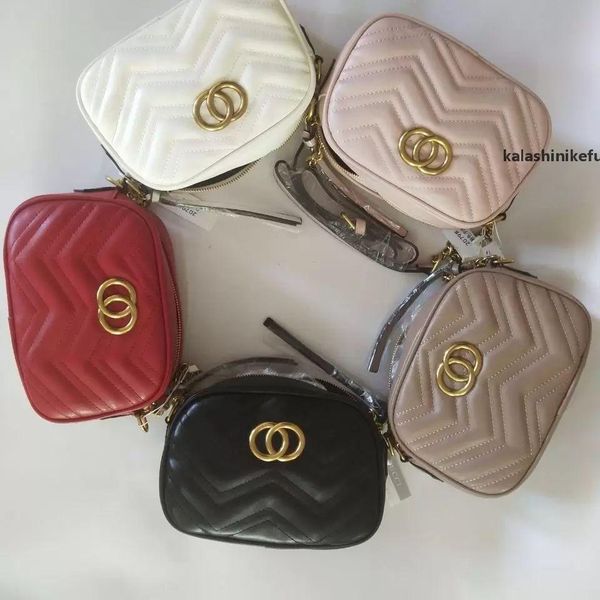 

5Adesigner bag women Bags Classic tote bag Diamond Lattice cosmetic handbag purse square fat chain bages real leather handbags shoulder bags, Black