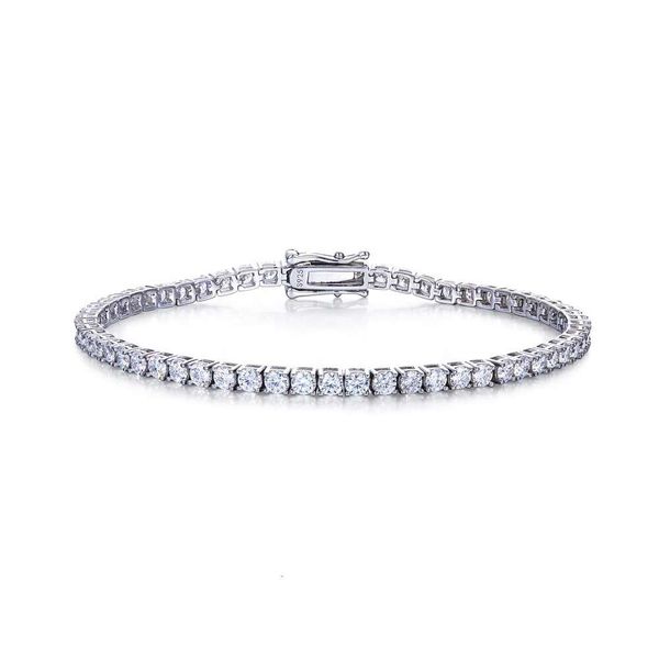 

Hot Sales Product Jewelry Sier Arrow Moissanite Tennis Necklace
