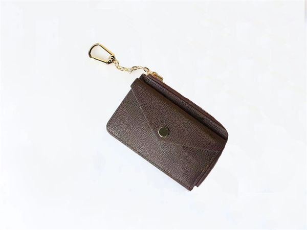 

Classic Fashion Designer Credit Card holder Single Coin Purse Women's Purse Business Pocket Luxury Design purse Wallet, Brown