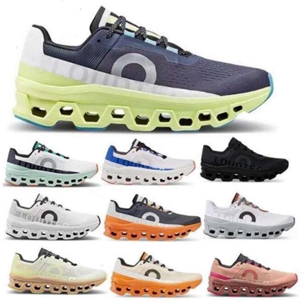 

On women shoes Men Cloudmonster Running Shoes Women Monster On women shoess Fawn Turmeric Iron Hay Black Magnet 2023 Trainer Sneaker Size 55 12black, White