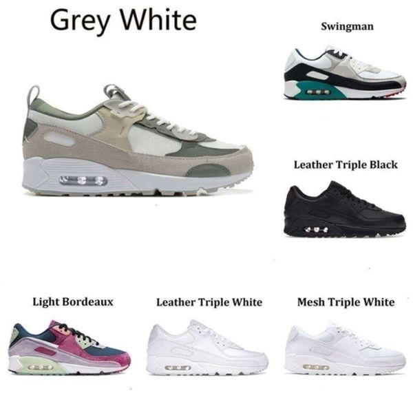 

with Shoes Box 90 Running Shoes 90s Runner Runners for Women Triple Black Infrared Becon Laser Blue Shimmer Polka Unc Batman, 50