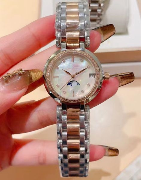 

NEW Designer new fashionable ladies watch solid steel strap dial 31mmm AAA+, Clear