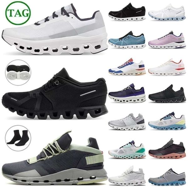 

On Designer Shoes Womens Cloudnova Cloudmonster Mens Trainers Triple Black White Rock Rust Navy Blue Green Sports Sneakers