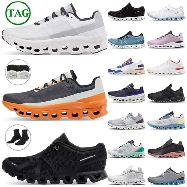 

On High Quality Designer Shoes Womens Cloudnova Cloudmonster Trainers Triple Black White Rock Rust Navy Blue Red Green Sports Sneakers, 10