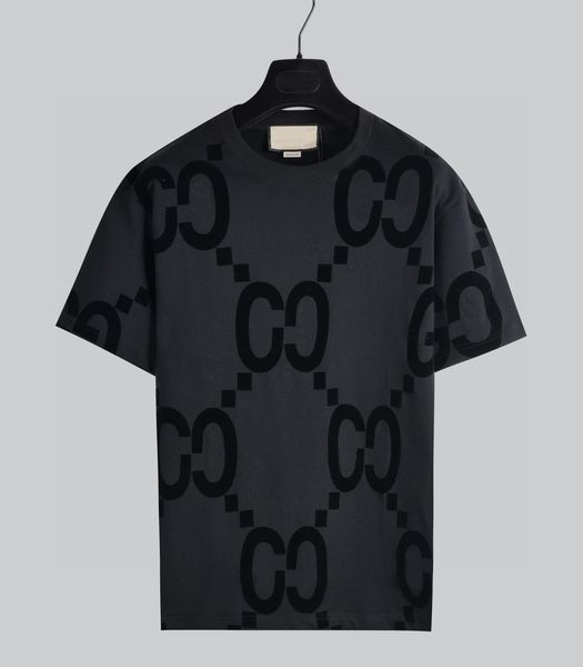 

Designer Mens Plus Tees Polos T-shirts Round Neck Embroidered and Printed Polar Style Summer Wear with Street Pure Cotton R4we, 9_color