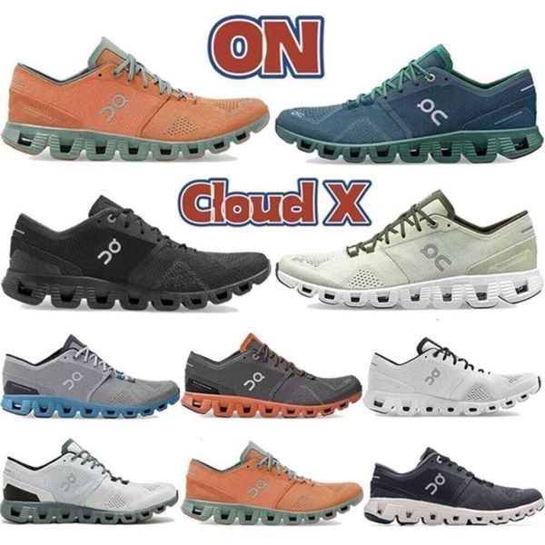 

Top Quality shoes Designer ON shoes X Sneaker triple white Aloe rust red alloy grey ash Storm Blue orange low mens sports sneakers womens tr, 07 ash