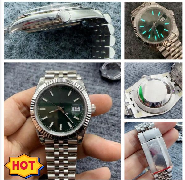 

Renojes Men's Watch 41mm Women's Automatic Mechanical Watch 36mm Stainless Steel dial Calendar Stainless Steel strap Waterproof Sapphire Montre de Luxe