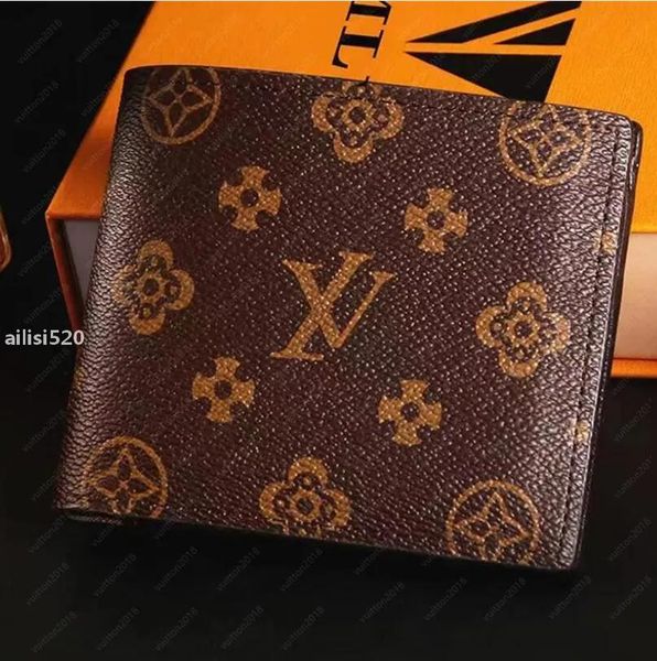 

5A 2023 Top designers wallets Men Women leather bags France Paris plaid style luxurys mens wallet designers women wallet high-end luxurys de, 14 black embossing