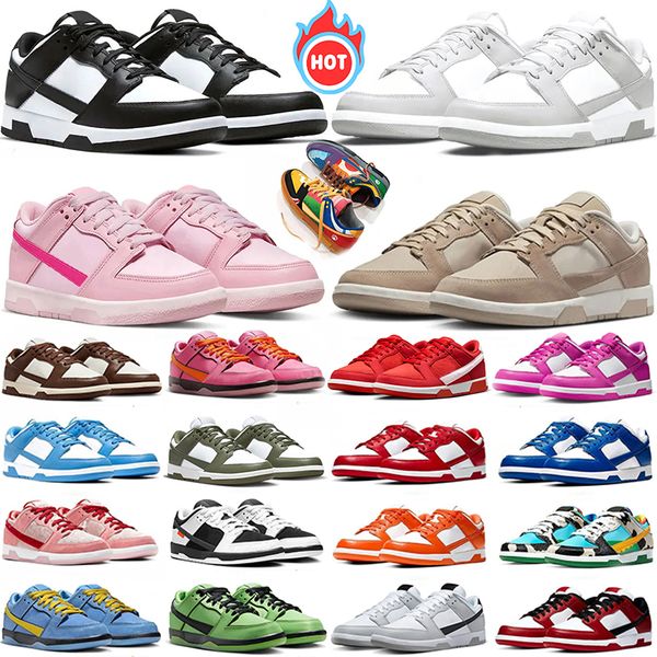 

2024 Designer Casual Shoes men women Panda low Brown Sanddrift triple pink Grey Fog University Red Sail UNC Argon Syracuse Medium Oive Gai sneakers outdoor size 36-47, 22