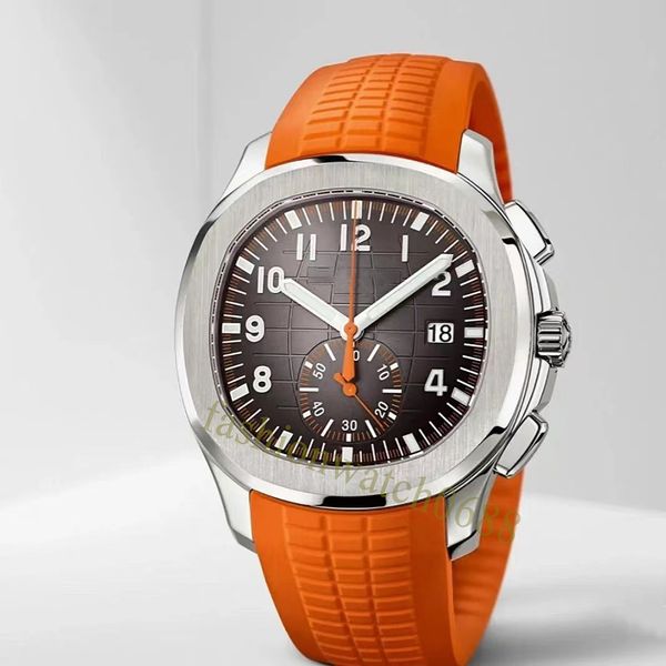 

Luxury mens watch High quality Automatic Mechanical Movement watches 41mm Designer Stainless Steel Luminous Waterproof AAA Fashion Box Watch, Camel