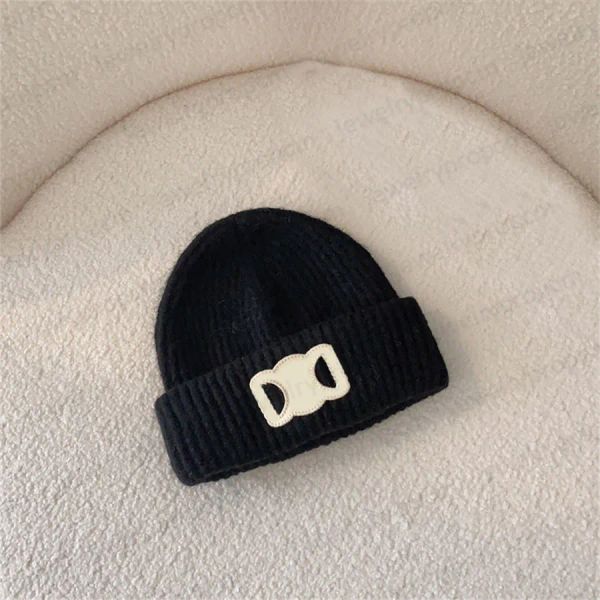 

2024 Designer hat Fashionable luxury trend Wool Knitted Hat Winter Warm Beanie Cap for Man Woman Fashion Hats 8 Colors cap, C3