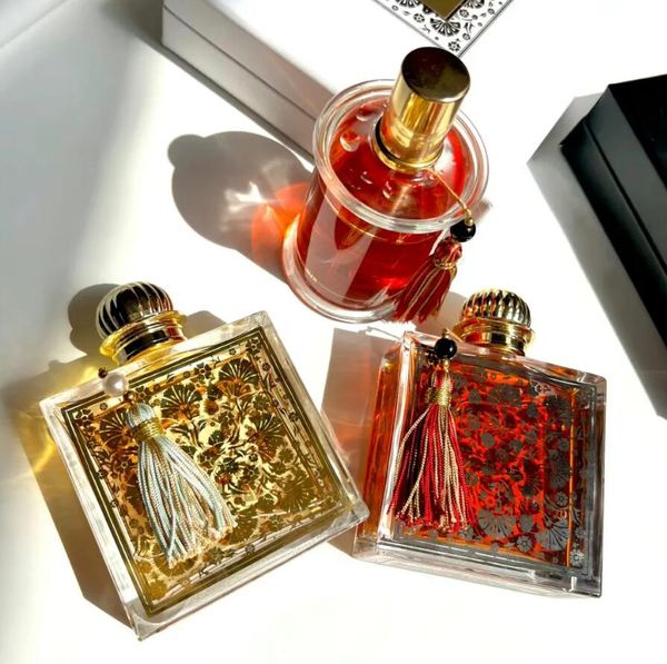 

MDCI Parfums 100ml Rose De Siwa Chypre Palatin Ambre Topkapi Peche Cardinal Fragrance Man Women Parfum 3.4oz Long Lasting Neutral Spray