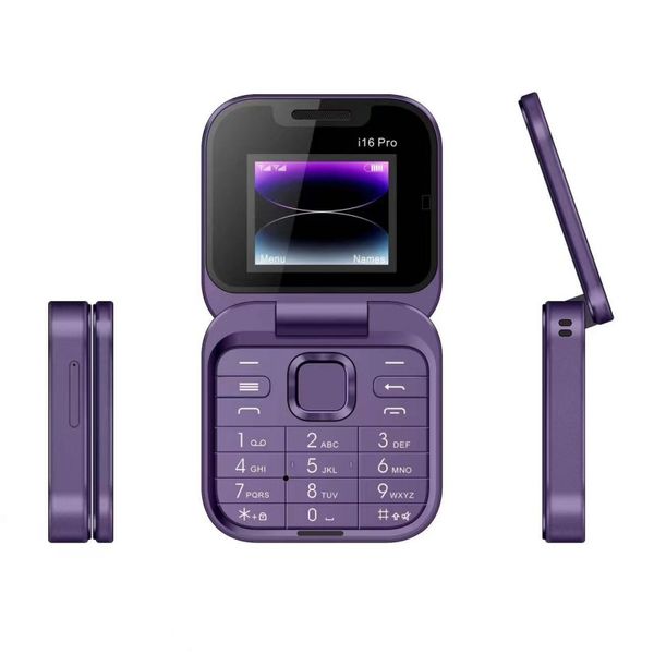 

Foreign Cross-Border Trade I16 Pro Dual Card Non-Smart Phone Renovates Machine Button Elder People Mobile 2G Mobile Phone F15 Mini, Multi-color