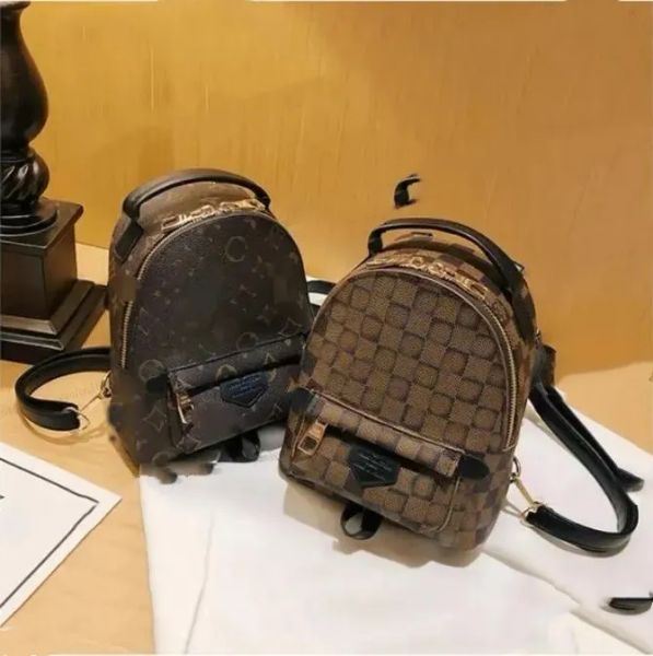 

Top Quality Designer bags Luxury Women Mini Backpack Handbags Shoulder Bags Designers Travel Messenger Bag female purse M44873, Black+grid