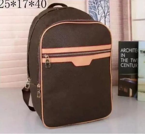 

2024 New Luxury Men Designer Backpack Fashion Genuine Leather Travel Classic Flower Outdoor Sports Walking School Bag, Coffee check
