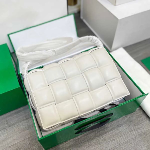 

2024 New Arrival Summer Woven Bag Shoulder Purses Designer Woman Handbag Fashion Square Casset Crossbody Bags Lady Messenger Flap Purse 2307, Color16