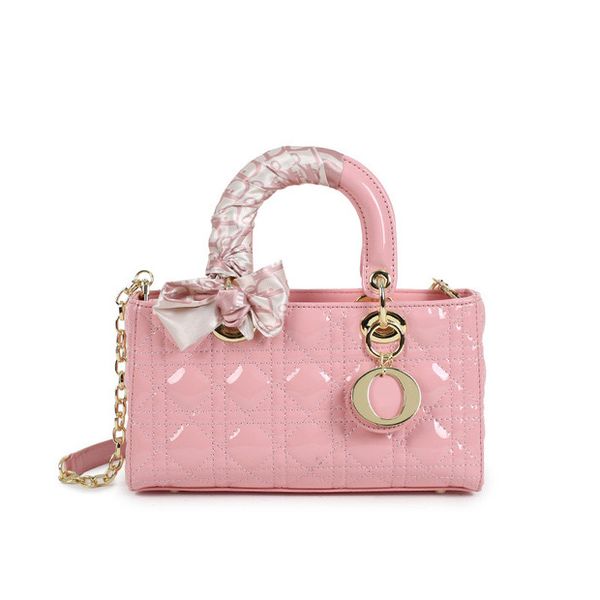 

high quality fashion Clutch patent Bags Luxury Designer leather crossbody Bags Shoulder Women's men tote flap handbag woman bag #22cm, No box#2