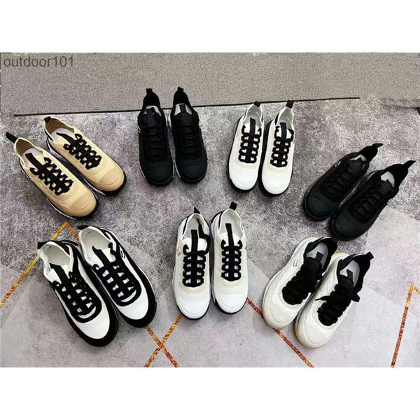 

2024 New Sports Shoes Women's Inner Heightening Casual Small White Shoes Genuine Leather Versatile Matsutake Thick Sole Dad Shoes High, Gray