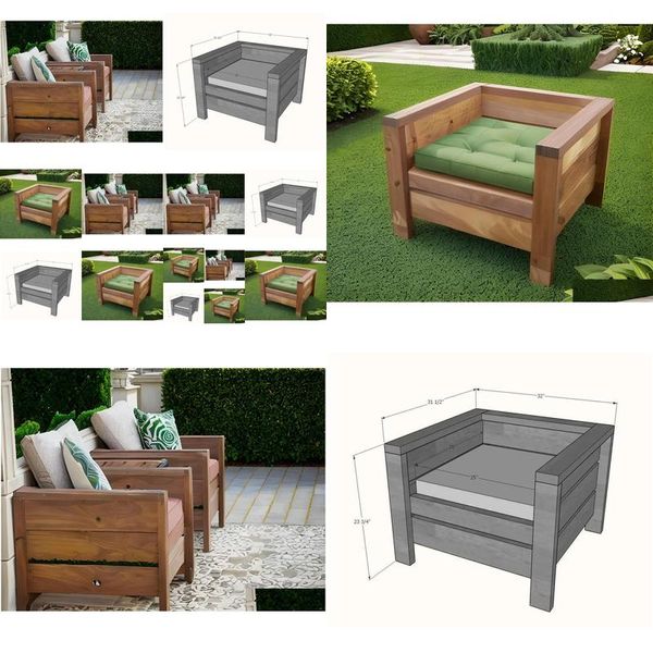 

Sets Garden Outdoor Chair Plans Wood Furniture Diy Drop Delivery Home Garden Furniture Outdoor Furniture Ott03
