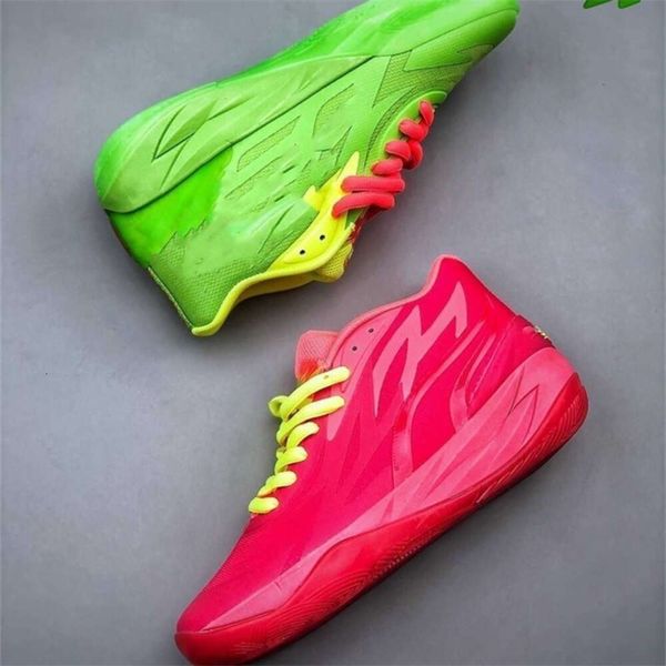 

2023 lamello ball mb 02 rick and morty shoes be you with box 2022 quality kids basketball sport shoe trainner sneakers size 412