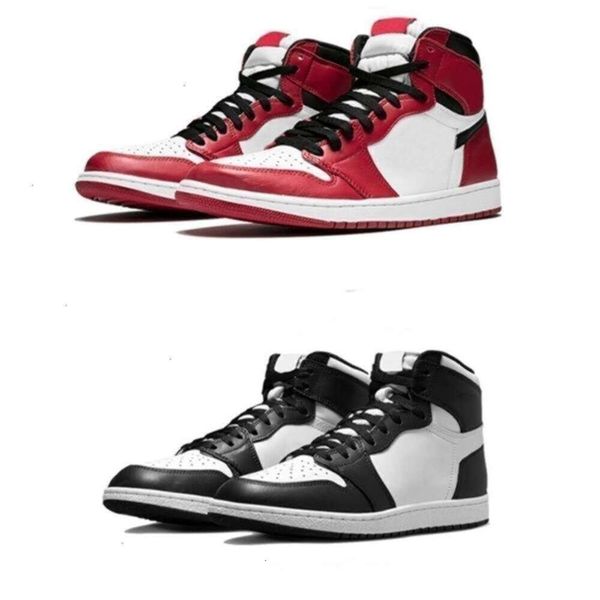 

Chicago White Black Panda Basketball Shoes for sale kids Jumpman 1 2023 New shoes size US5.5-US13, 29