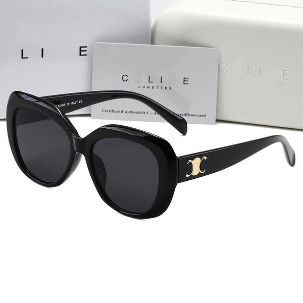 

2024 Women Designer for Man Retro Cat-eye Oval Polygon Sunglasses Ins Shopping Travel Party Fashion Clothing Matching XAVR