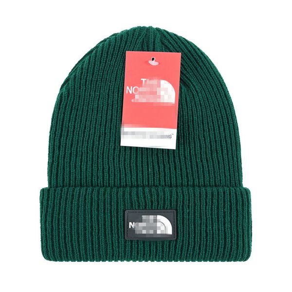 

Top Selling Mens beanie hat designer beanies men womens cap skull caps Spring fall winter hats fashion street Active casual cappello unisex f6, Green