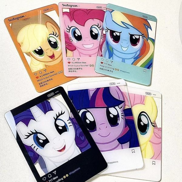 

Pony Polly acrylic sheet white card