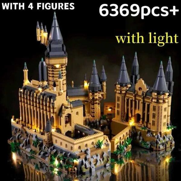 

Bricks Micro City Creative Medieval Magic Castle Series School Architecture Palace Model Building Blocks Gifts Kid Assembly Toys Y240731, Multicolor