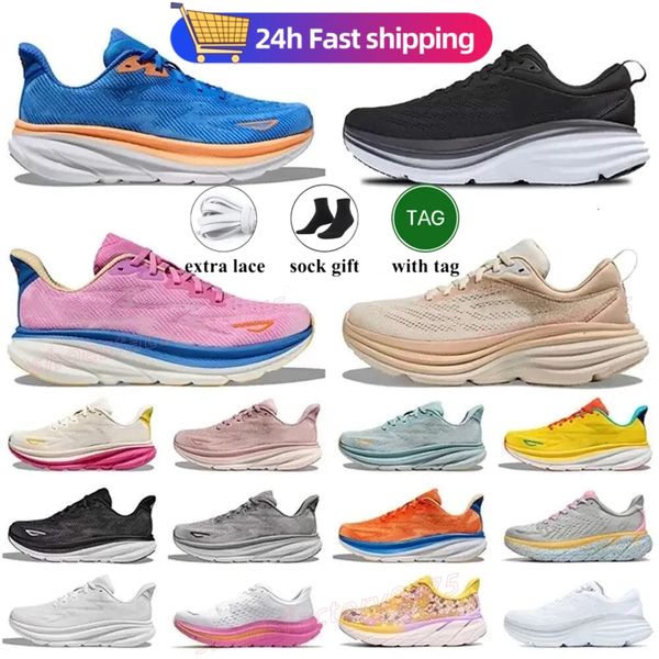 

Hokkas 2024 Running Designer Shoes Mens Women Bondi 8 kawana Platform Sneakers Black White Harbor Hiking Shoes Tennis Shoes Breathable Outdoor Sports Trainers 36-45, Palegodenrod
