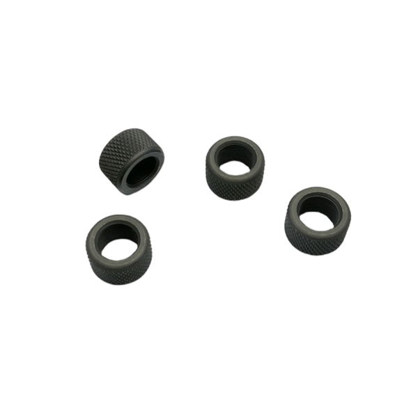 

10pcs High Quality Steel Knurled Nut Thread 5/8*24 thread protecter