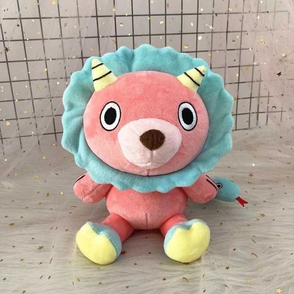 

Anime SpyFamily Anya Forger  Lion Doll Chimera Pink Green Plush Soft Cute Dolls Toys Cosplay Animal Pillows Kids Gifts Y240801, Blue