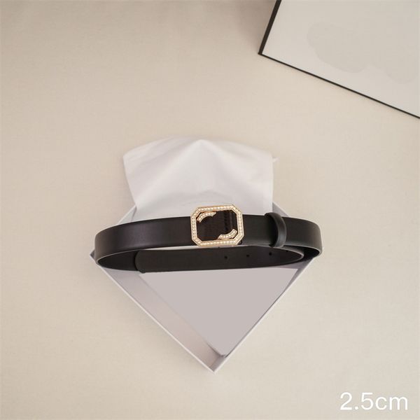 

Designer Belt For Women Leather Belts Black Luxury Diamond Belt Buckle Men Women Waistband High Quality Ceinture BFD2503054, Silver