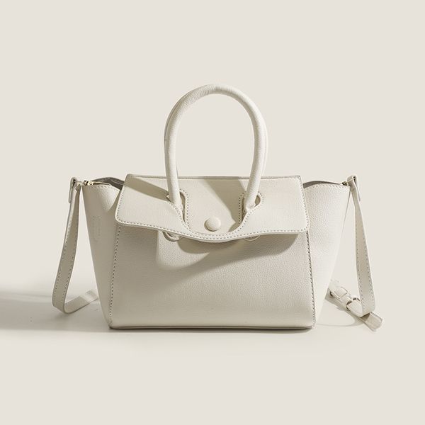 

Versatile, niche French high-end handbag women's new casual versatile wing bag single shoulder crossbody bag, White