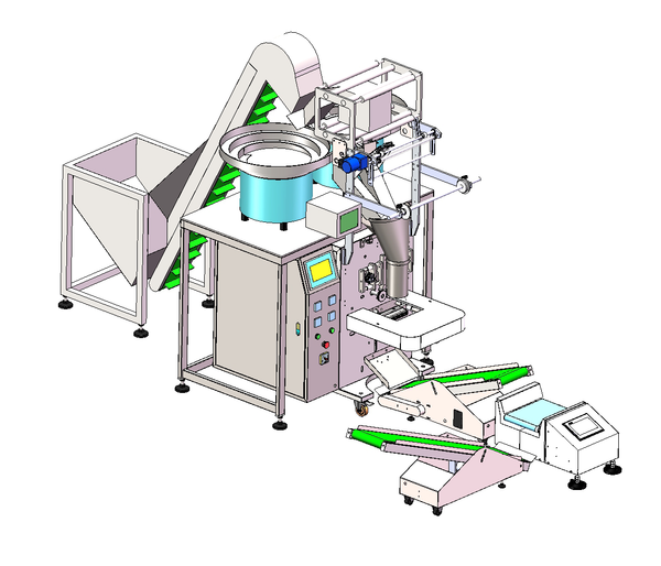 

Factory Price Automatic Hardware Nails Bolt Nut Screw Camphor Plastic Button Counting And Packaging Machine