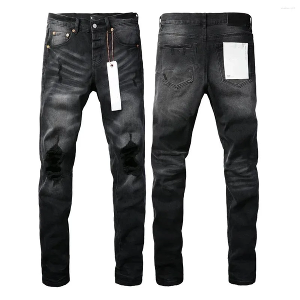 

mens Jeans design jeans High Street Slim Fit Destroyed Hole Hip Hop Denim Long Pants Streetwear brand fashion jeans designer pants Joggers Pant womens jeans, A90010